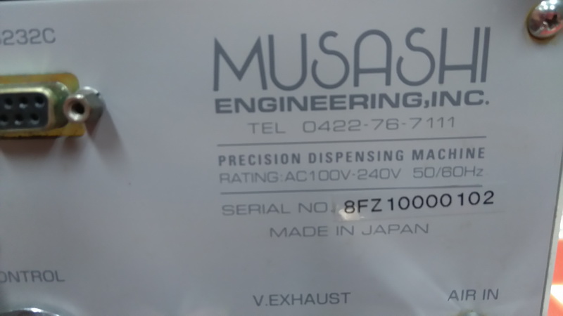 MUSASHI ML-808FX Precision Dispensing Machine - PLC DCS SERVO Control MOTOR  POWER SUPPLY IPC ROBOT